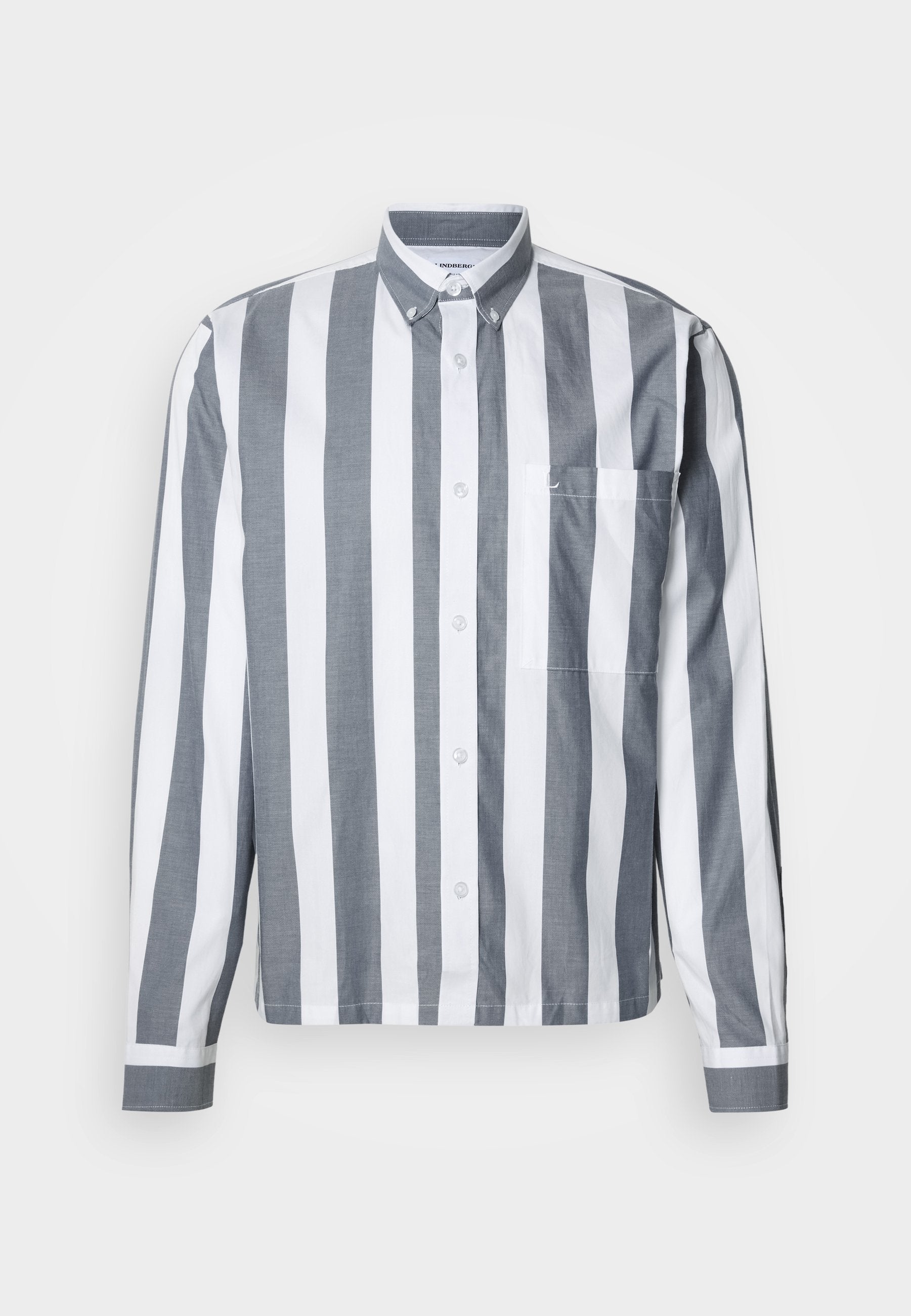STRIPED CROPPED SHIRT Media 1