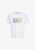Jack & Jones Printed - Print T-shirt - bright white