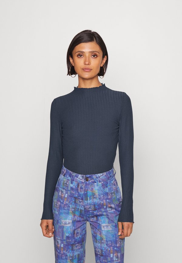 ONLY ONLEMMA L/S HIGH NECK TOP NOOS JRS - Long sleeved top - ombre blue