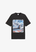 Puma F1® TYRE RELAXED - Print T-shirt - black