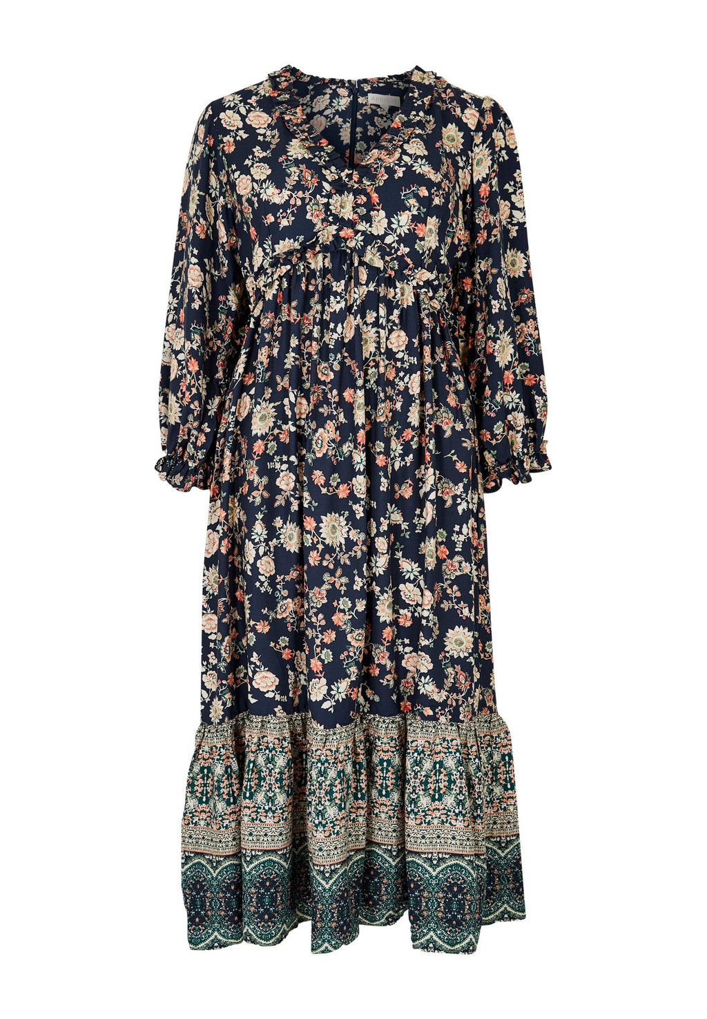 Apricot SARASA RUFFLE MIDI