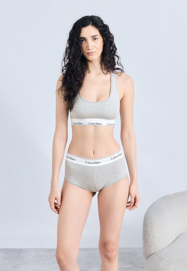 Calvin Klein Underwear ICON 2 PACK - Bustier - punch pink/grey heather