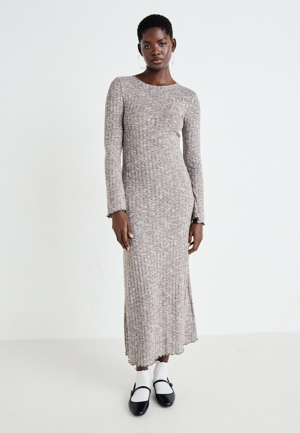 VILA VIMATHILDE O NECK ANKEL DRESS