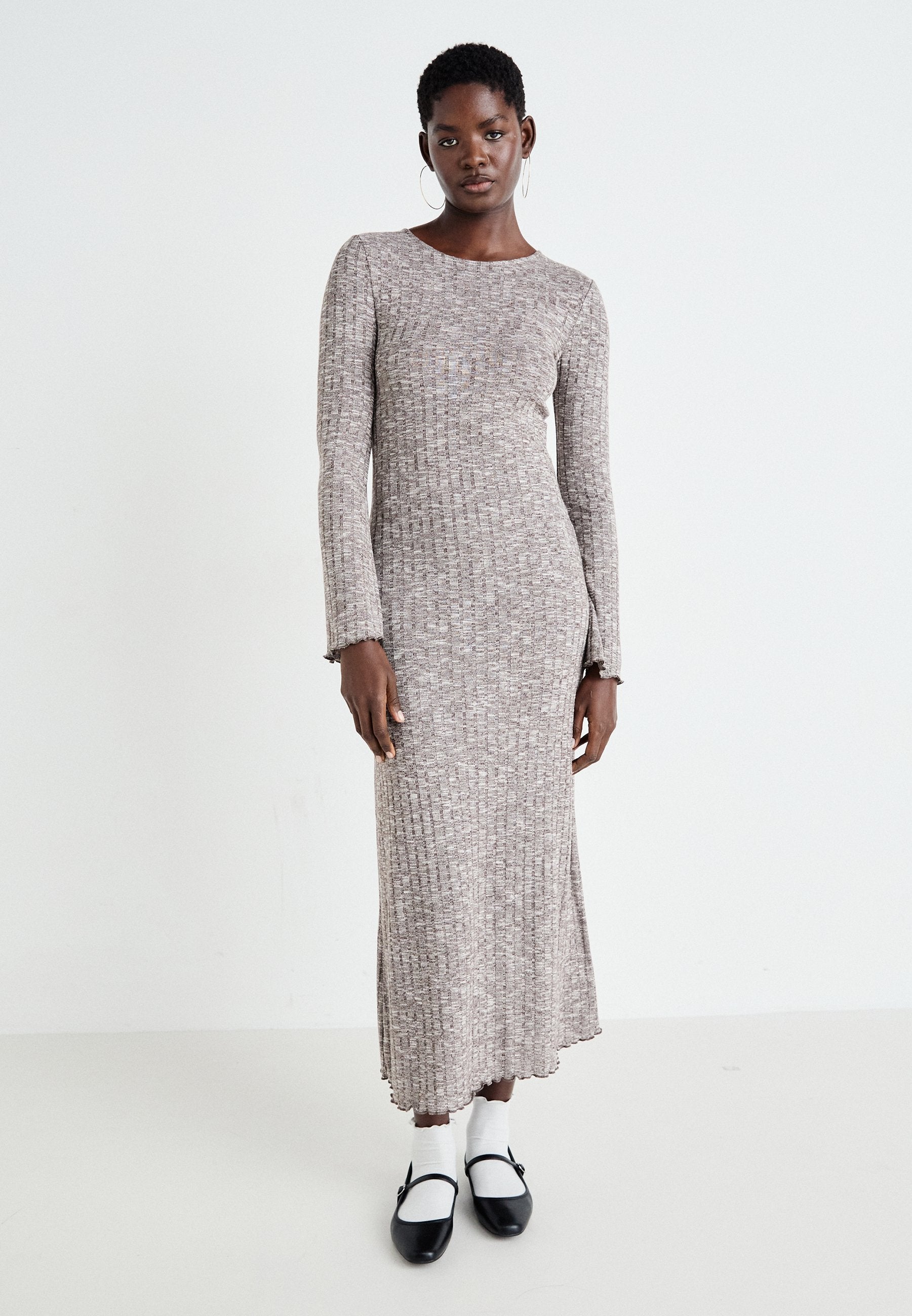 VILA VIMATHILDE O NECK ANKEL DRESS