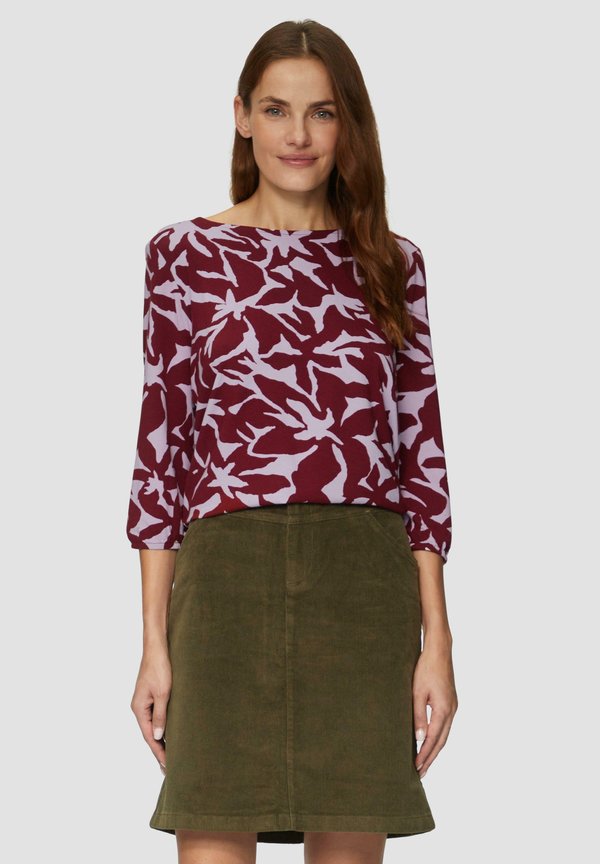 s.Oliver Long sleeved top - rubinrot