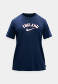 Nike Performance ENGLAND WORDMARK TEE - National team wear - obsidian