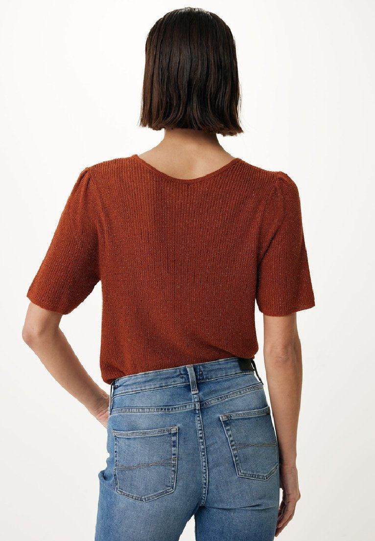 Mexx Knitted Half Sleeve Top