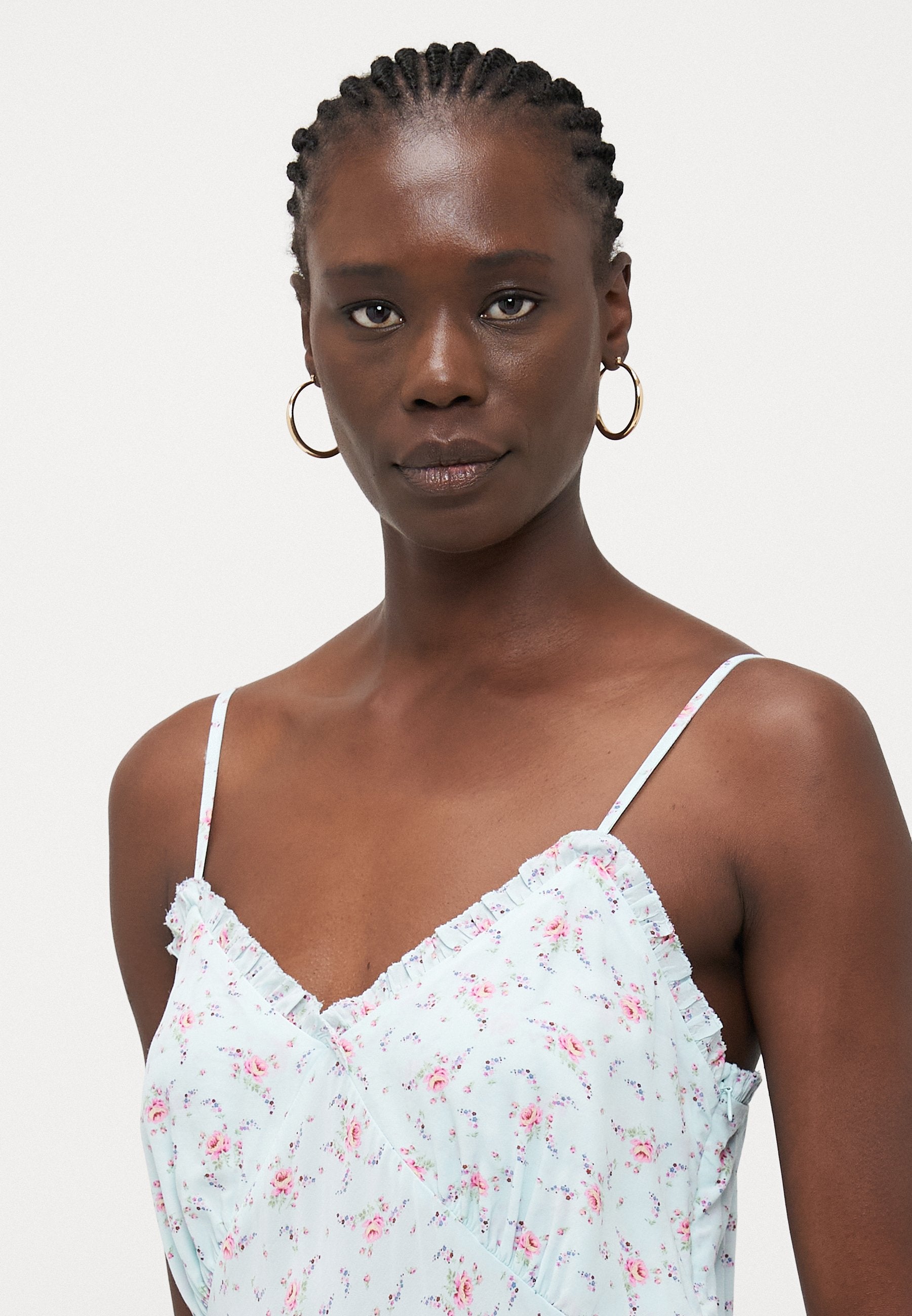 Gap Tall RUFFLE TRIM SLIP DRESS