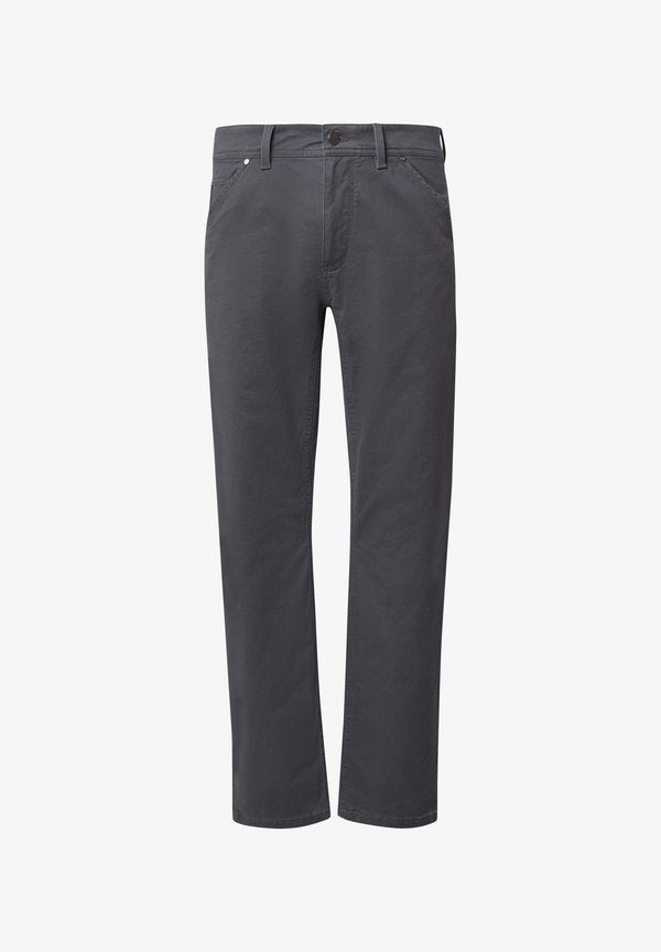 s.Oliver TWILL MIT ZIERNAHT - Straight leg jeans - schiefergrau