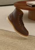 Selected Leather moc toe