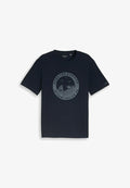 TOM TAILOR TOM TAILOR T-SHIRT T-SHIRT MIT PRINT - Print T-shirt - sky captain blue