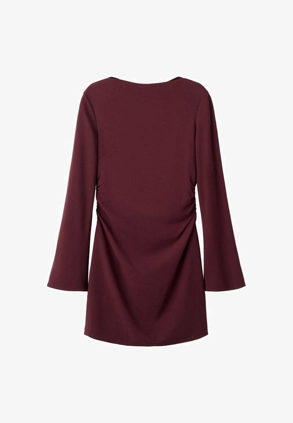 Mango Shift dress - bordeaux