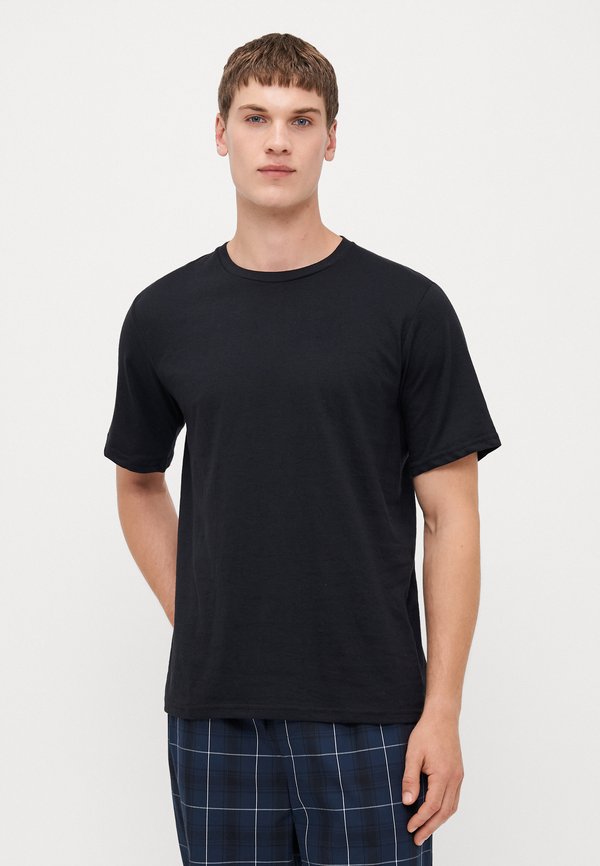 Jack & Jones 3-pack Plain - Undershirt - black