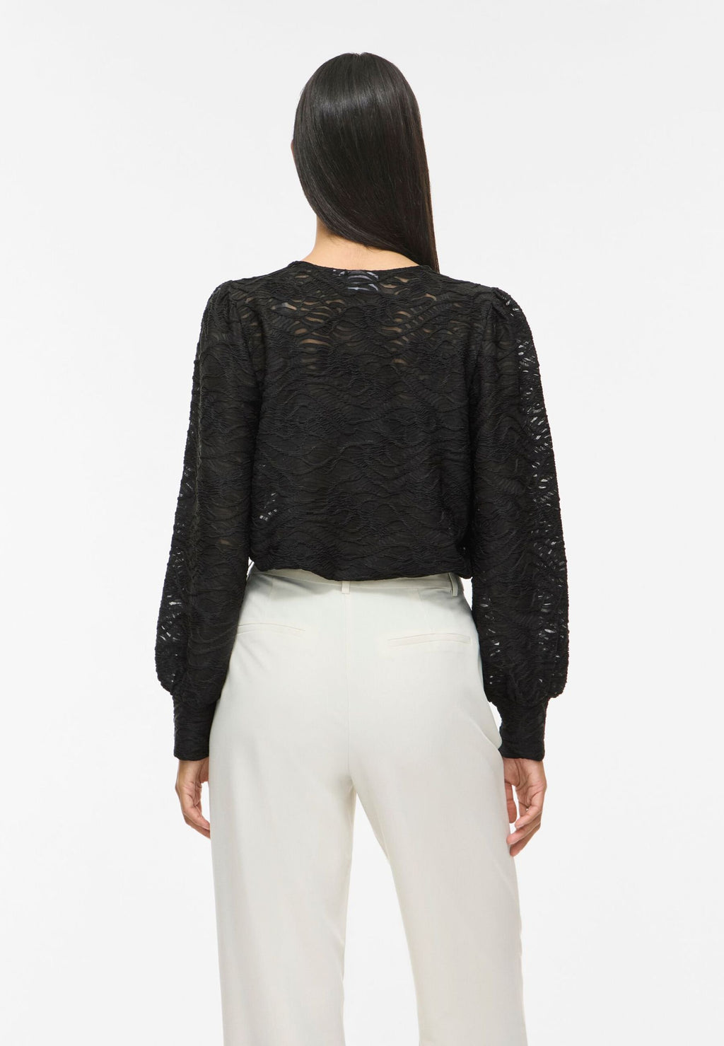 VILA VIFINA L/S O-NECK TOP - NOOS