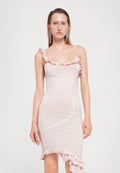 Ioannes RUFFLE MINI DRESS