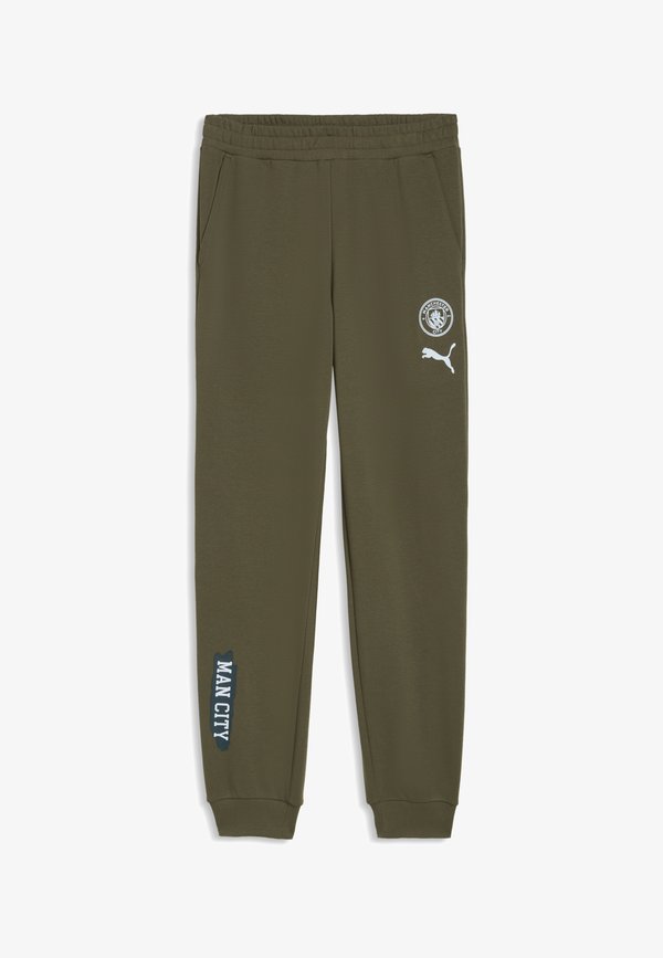 Puma Tracksuit bottoms - green moss-sea glass