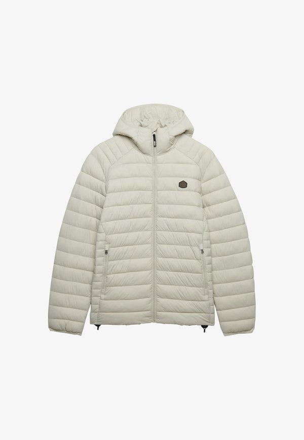 Superdry & Co HOODED  - Winter jacket - light stone beige