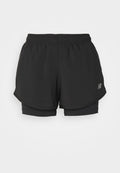 New Balance ESSENTIALS SHORT - 2-in-1 shorts - black