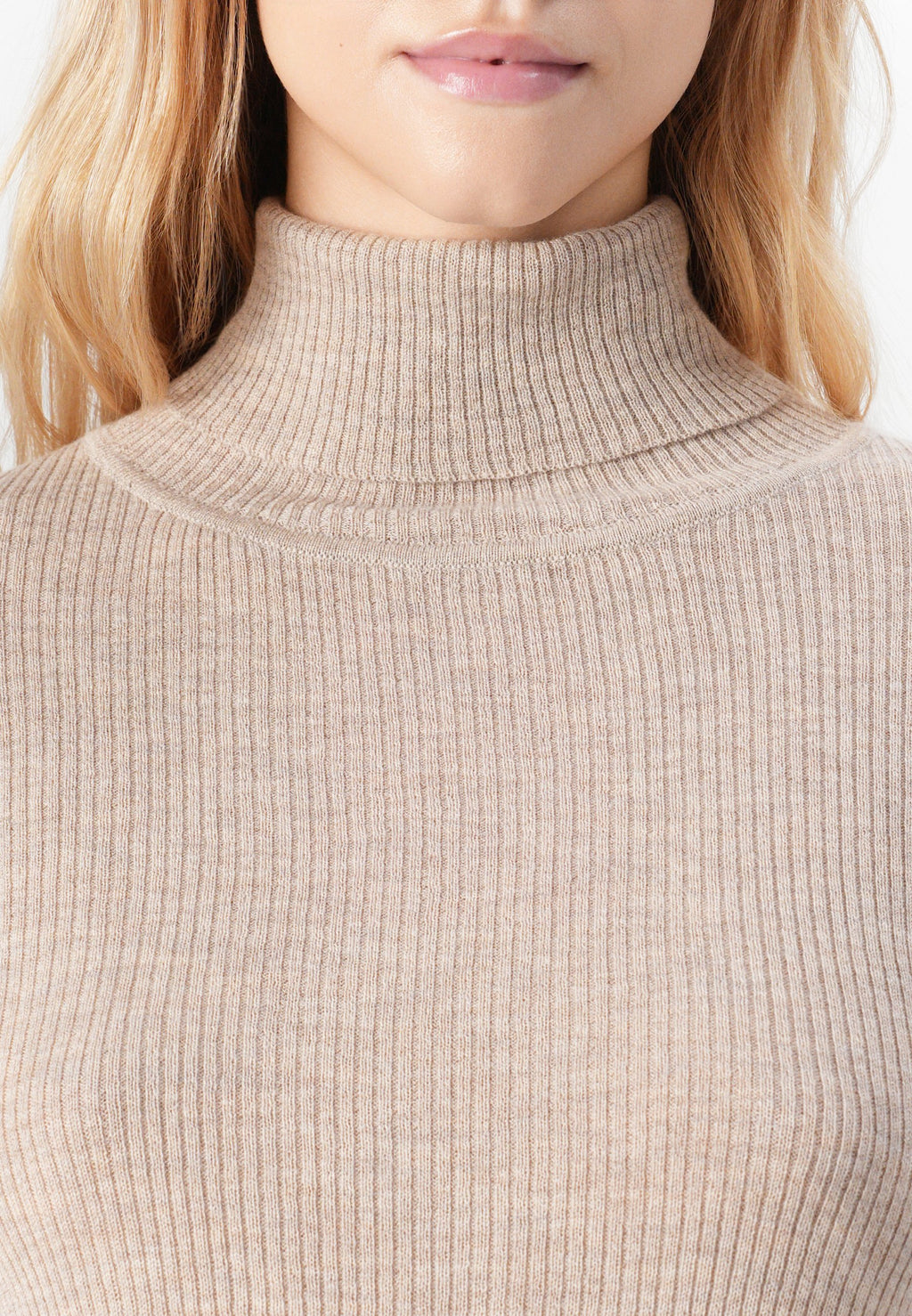 Selected Turtleneck Wool Blend