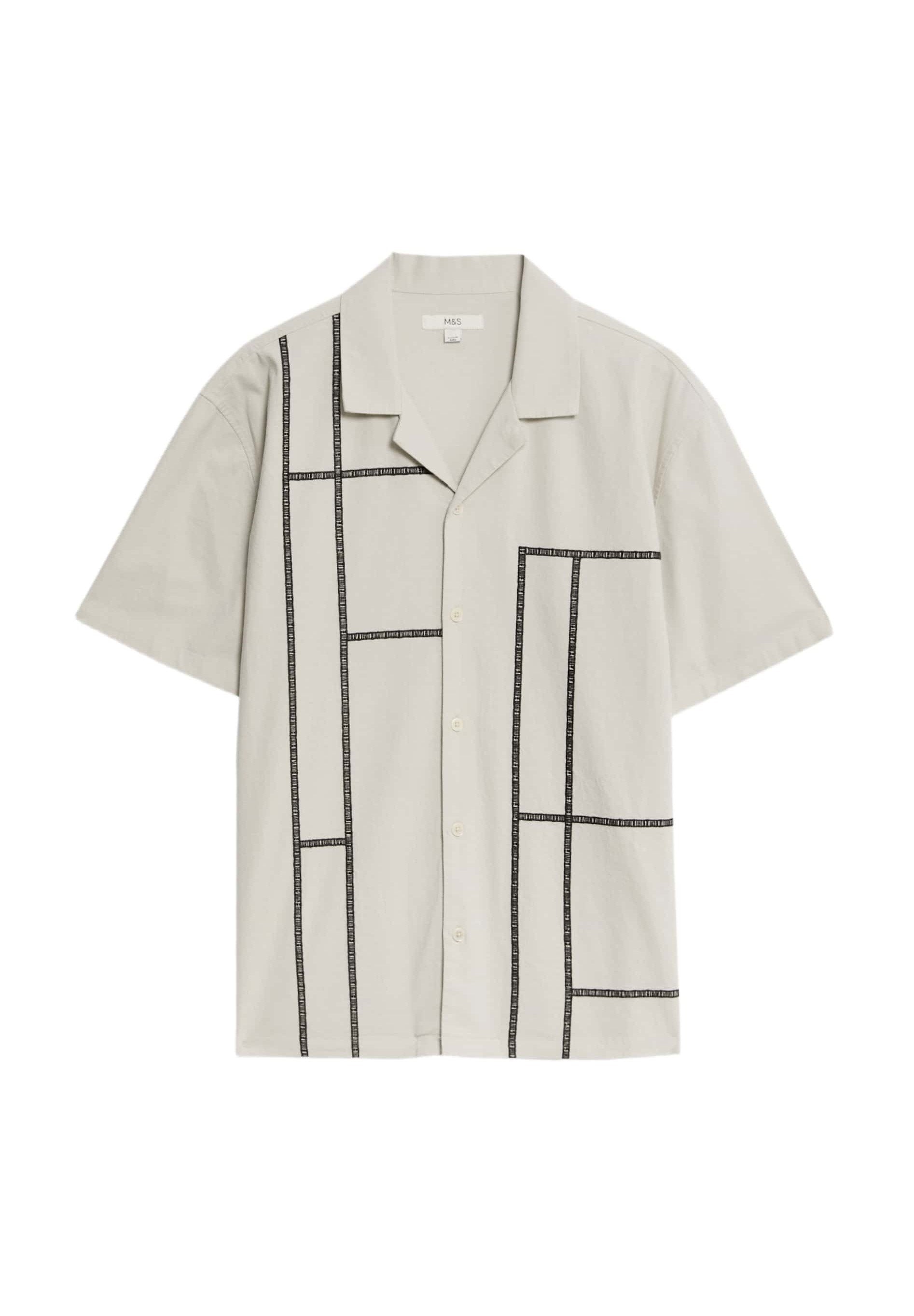 Marks & Spencer ABSTRACT LINE EMBROIDERY