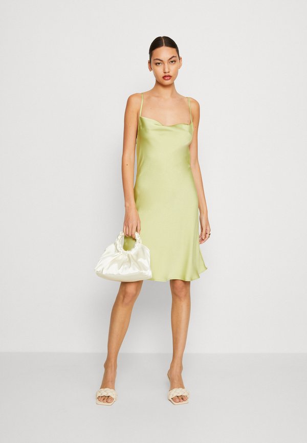 VILA VIRAVENNA SQUARE NECK SHORT DRESS