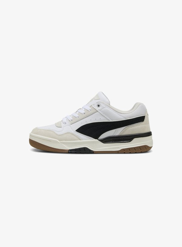 Puma PUMA REBOUND RETRO SNEAKERS - Trainers - white- black-feather gray