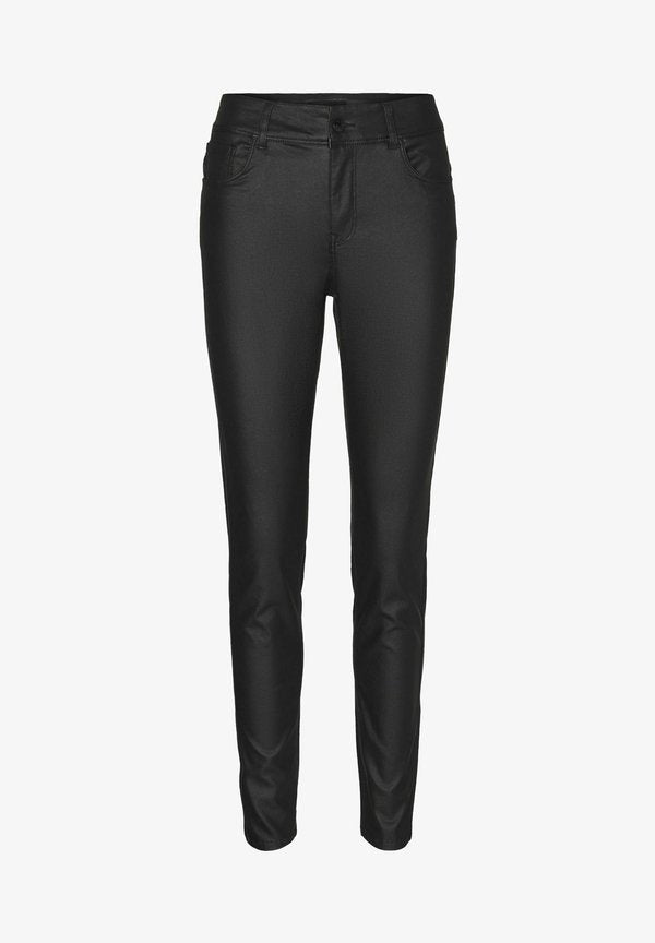 Vero Moda VMEMBRACE Mid rise - Trousers - black