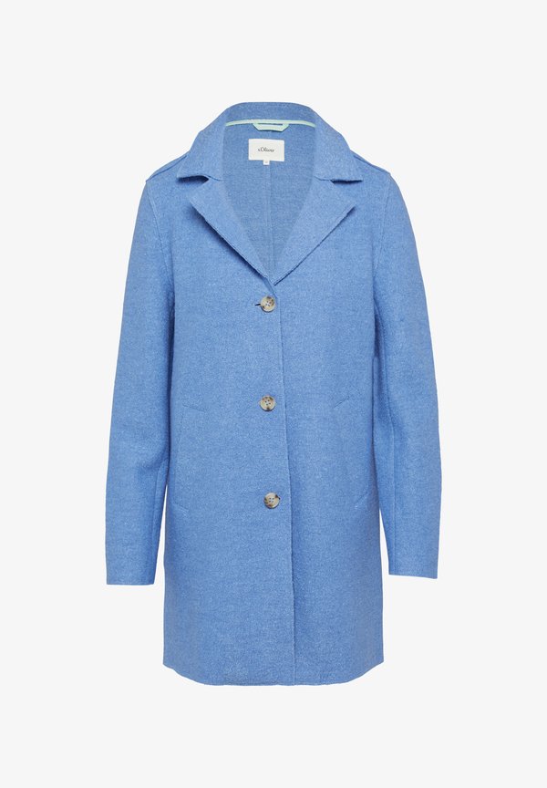s.Oliver Classic coat - royalblau