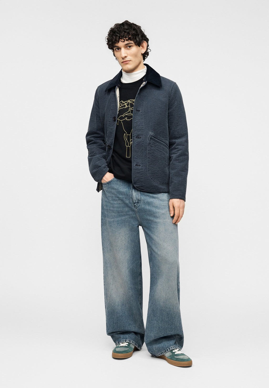 PS Paul Smith JACKET REMOVEABLE COLLAR