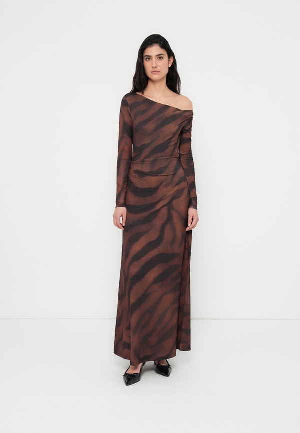 Forever New AIMEE  PRINT ONE SHOULDER MAXI