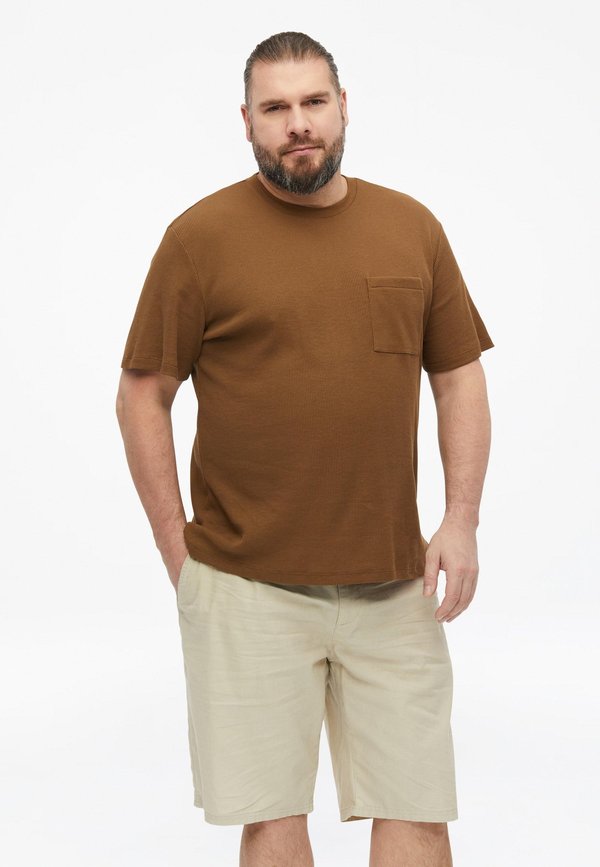 s.Oliver T-SHIRT - Basic T-shirt - braun