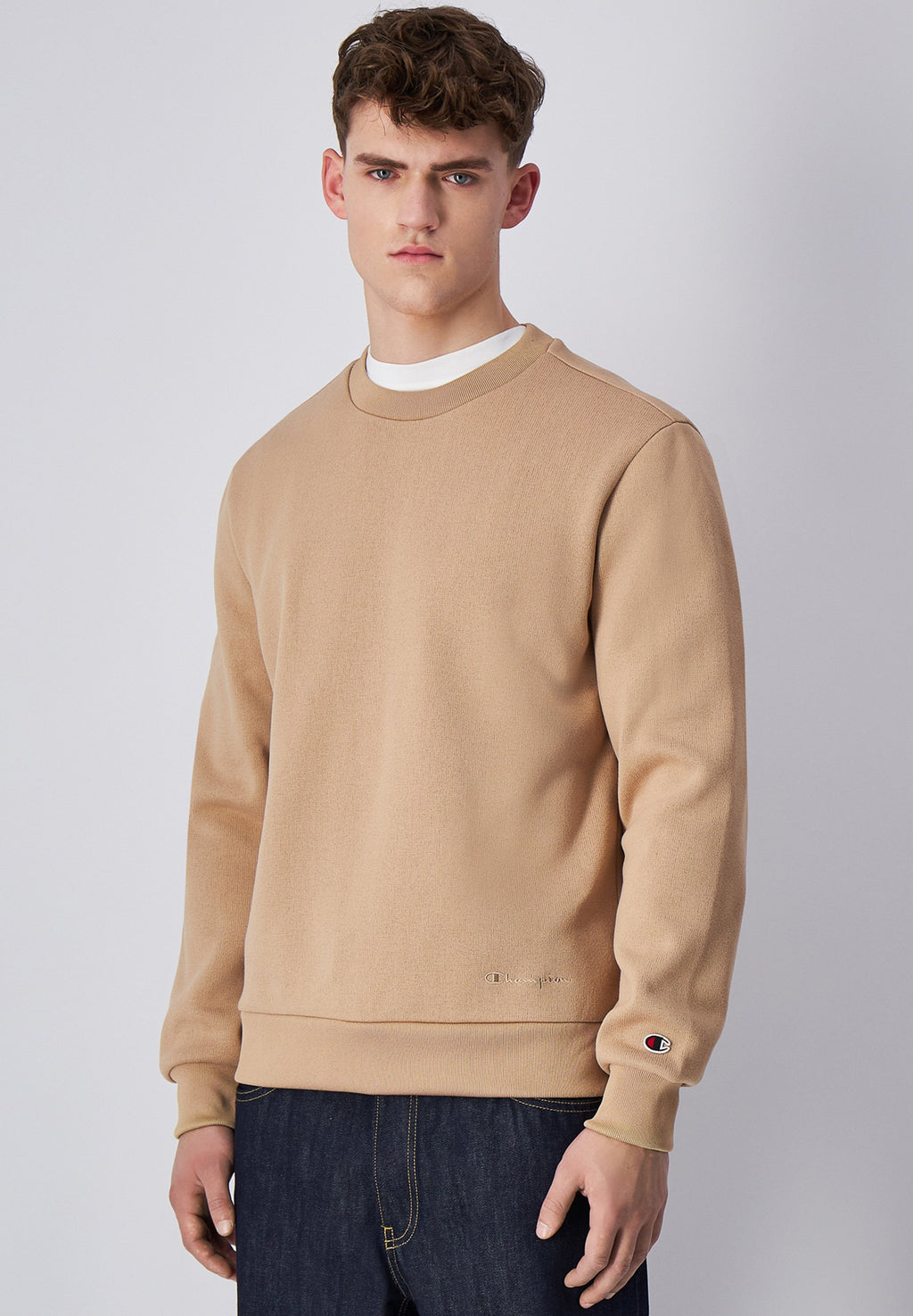 Champion CREWNECK SCRIPT SHOP