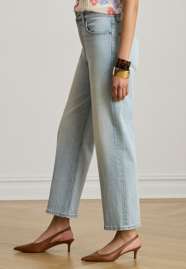 Lauren Ralph Lauren HIGH-RISE RELAXED STRAIGHT ANKLE JEAN