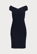 Lauren Ralph Lauren CREPE OFF-THE-SHOULDER COCKTAIL DRESS