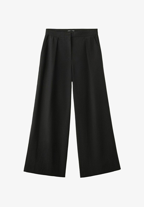 Mango ADULT - Trousers - black