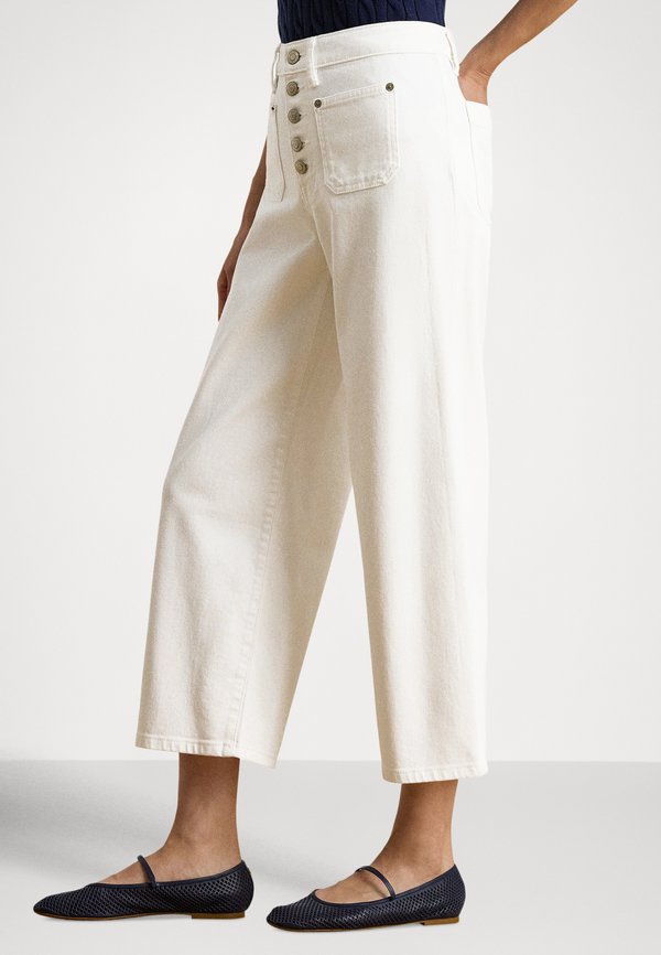 Lauren Ralph Lauren HIGH-RISE WIDE-LEG CROPPED JEAN