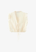 Mango ADULT - Blouse - off-white