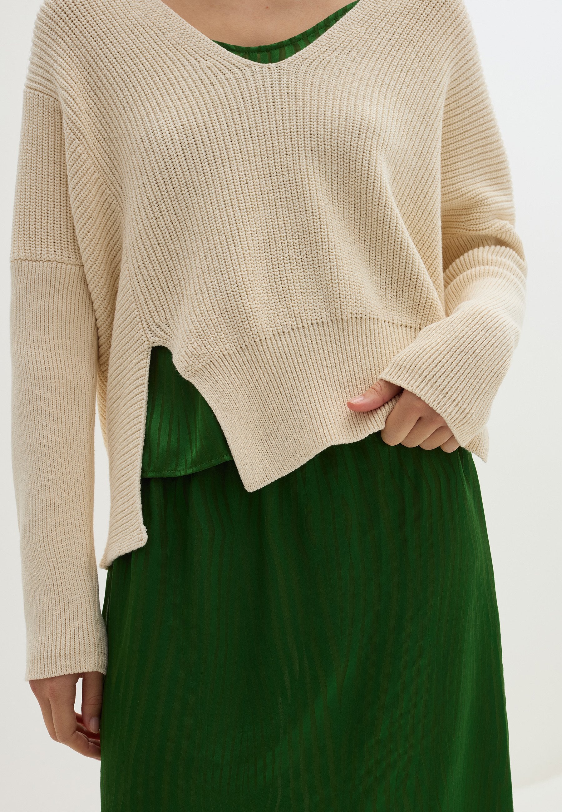 Stefanel OVERSIZED WITH SPLITS