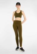 New Balance SLEEK POCKET HIGH RISE  - Leggings - woodland