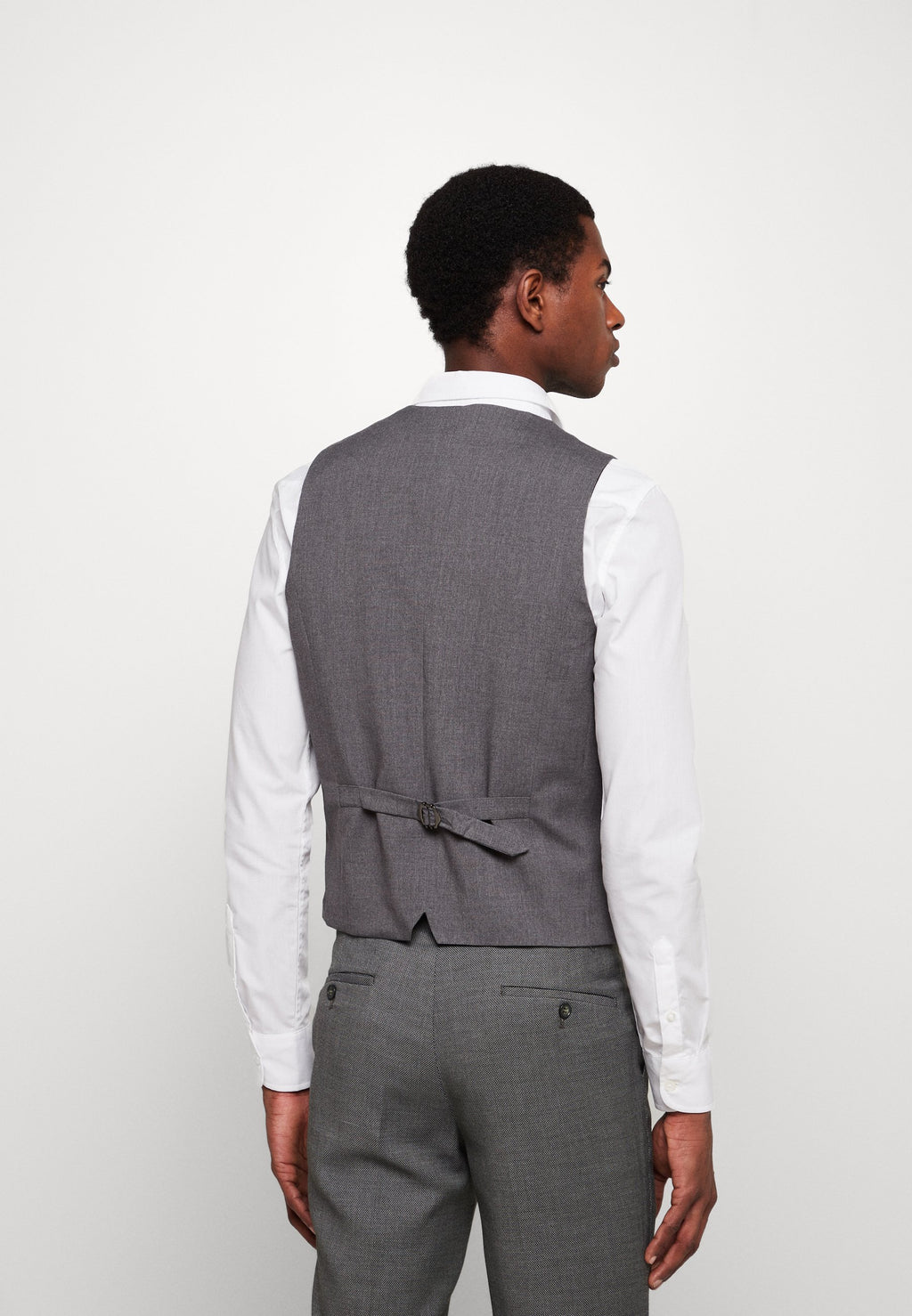 MENS WAISTCOAT FOR SUIT SLIM FIT Media 4