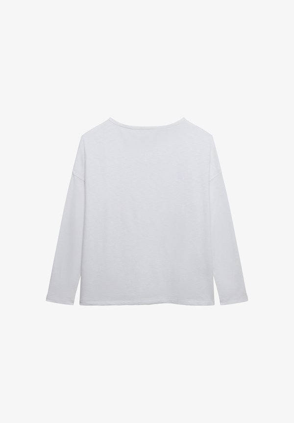 Superdry & Co STUDIOS BOAT NECK SLUB   - Long sleeved top - optic