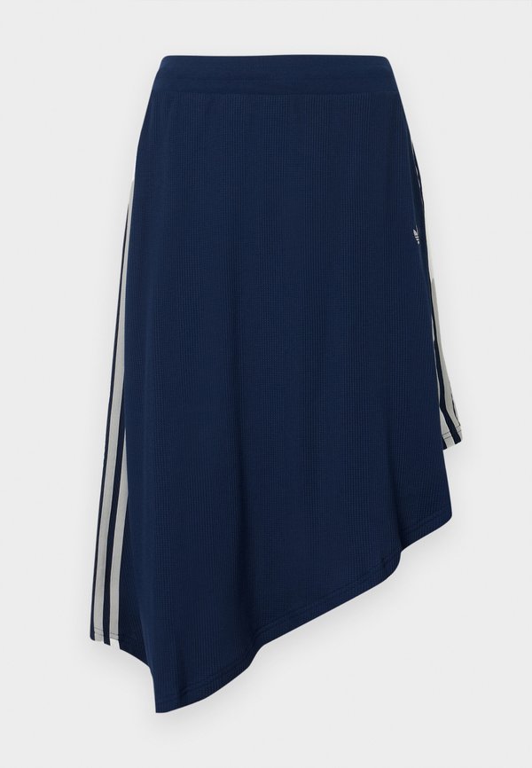 adidas Originals ASYMETRIC SKIRT - A-line skirt - night indigo