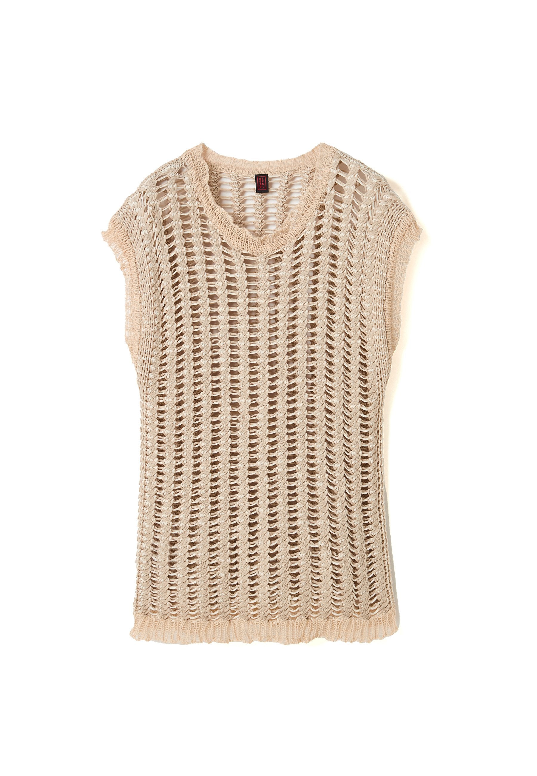 Stefanel OPENWORK  WITH TWO-TONE YARN