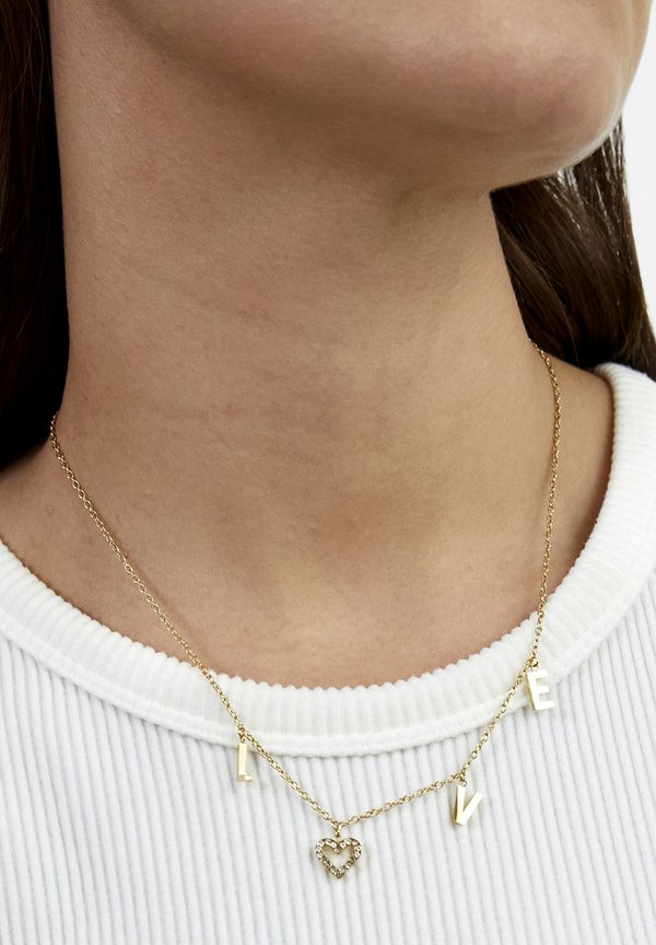 s.Oliver LOVE - Necklace - gold-coloured
