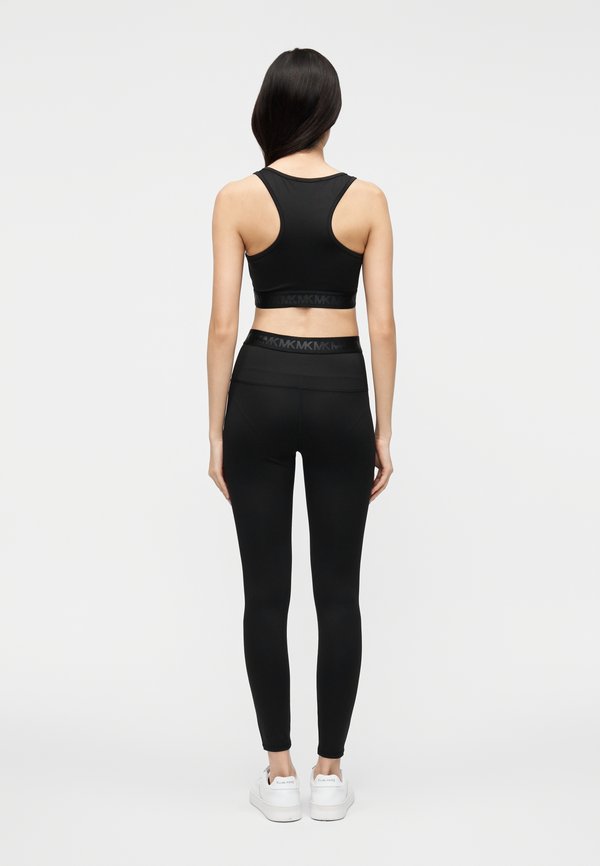 MICHAEL Michael Kors LOGO TAPE SPORTS BRA