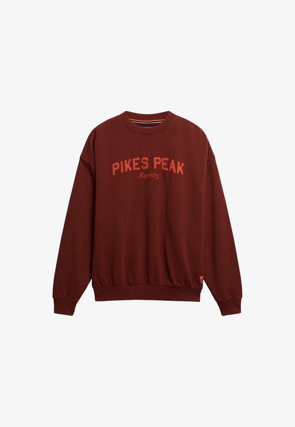 Superdry & Co CREW  - Sweatshirt - fired brick brown