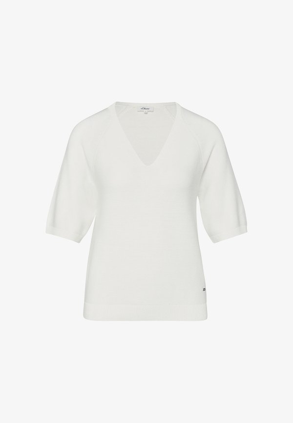 s.Oliver Basic T-shirt - creme