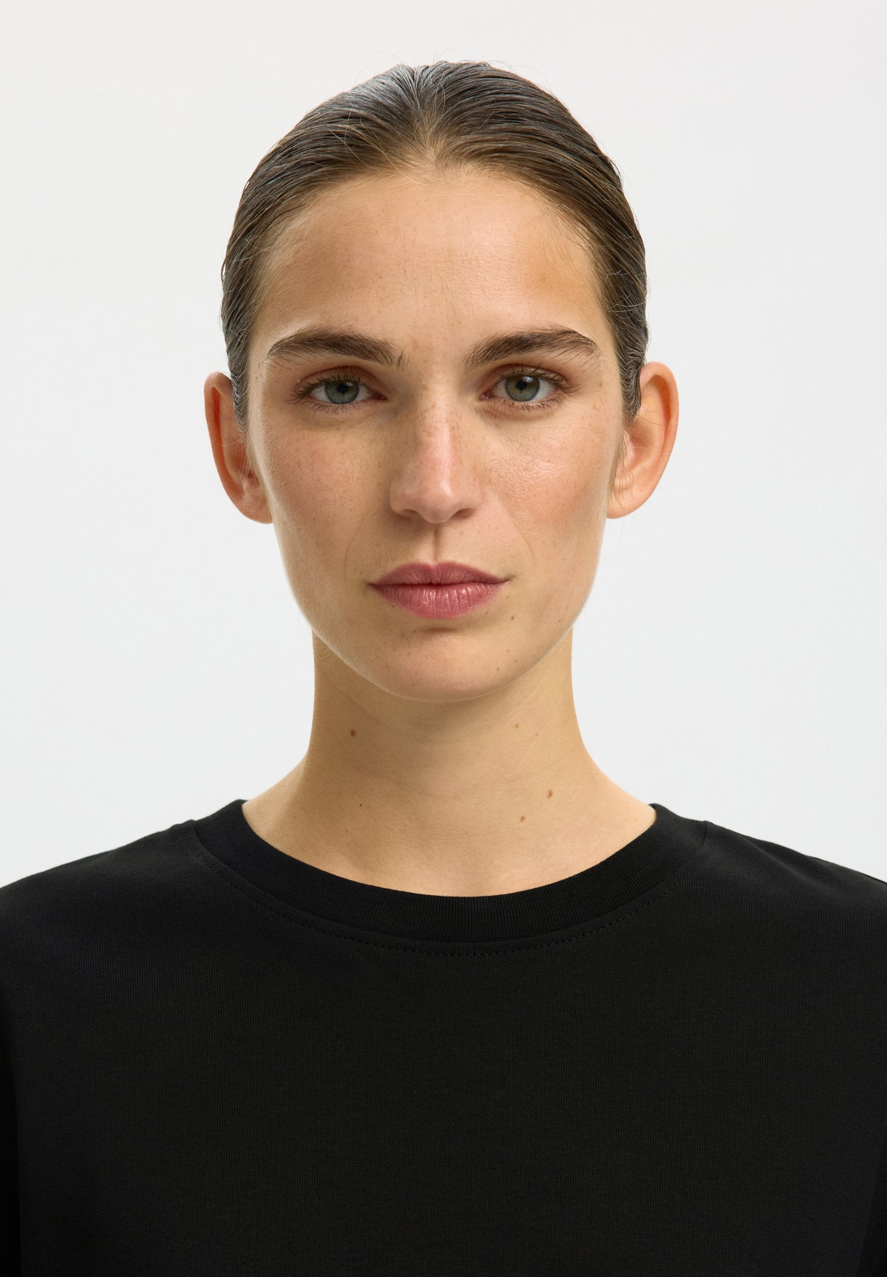 Selected SLFESSENTIAL LS BOXY TEE NOOS