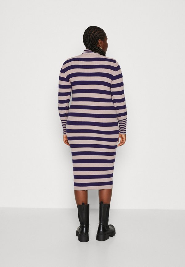 Vero Moda Curve VMCMAXINE ROLLNECK CALF DRESS