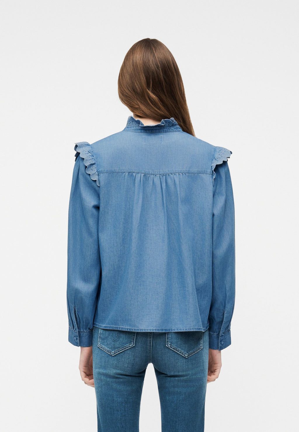 ONLPIPER FRILL SHIRT Media 4